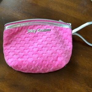 JUICY COUTURE VELVET MAKEUP COSMETIC BAG